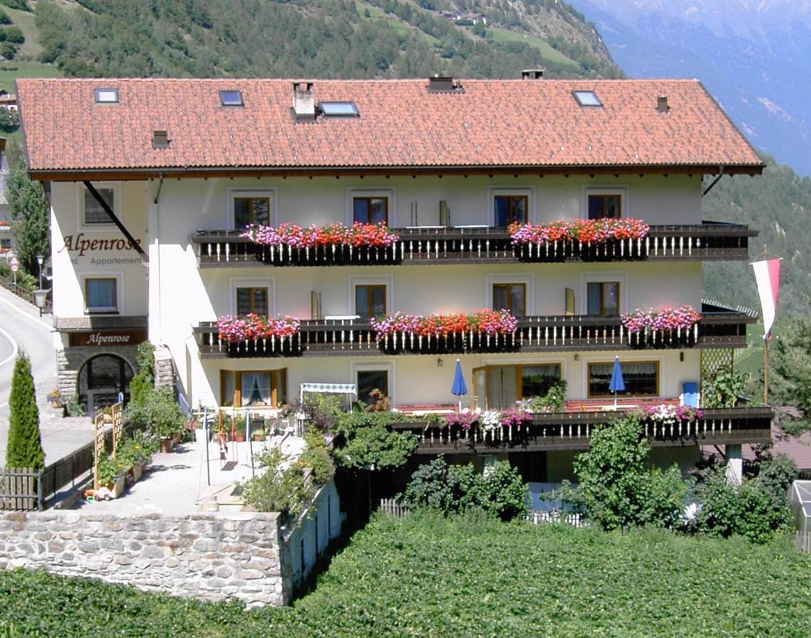 Aparthotel Alpenrose Martello Exteriér fotografie